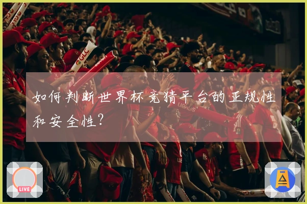 如何判断世界杯竞猜平台的正规性和安全性？