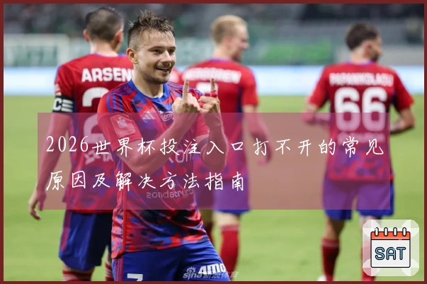 2026世界杯投注入口打不开的常见原因及解决方法指南
